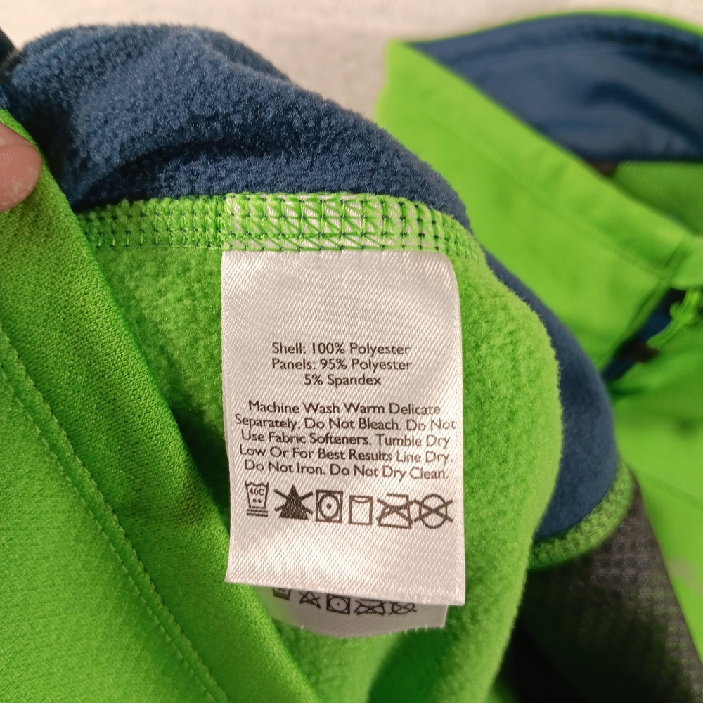 Eddie Bauer Jacket Mens XL Green First Ascent Softshell Full Zip Outdoor Gorp - Picture 3 of 13